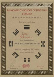 FOUR PILLARS OF DESTINY II
